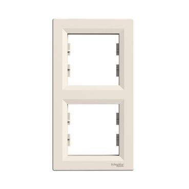 ASFORA KREM ÇERÇEVE 2 Lİ DİKEY