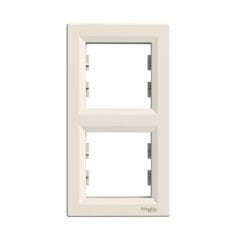 ASFORA KREM ÇERÇEVE 2 Lİ DİKEY