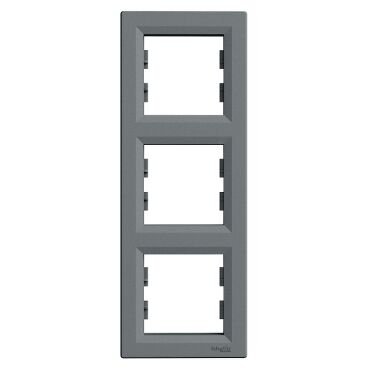 ASFORA ÇELİK ÇERÇEVE 3 LÜ DİKEY