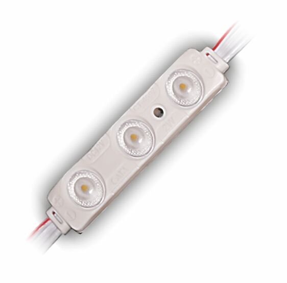 CT-4592B 2W- 3'LÜ KRİSTAL MERCEK MODÜL(BEYAZ)