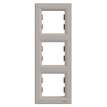 ASFORA BRONZ ÇERÇEVE 3 LÜ DİKEY