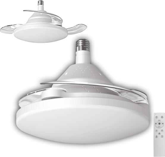 CT-1156B DOLUNAY FAN LED AMPUL (HAYALET PERVANELİ)(BEYAZ)