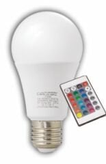 CT-4058G 9W RGB AMPUL (UZAKTAN KUMANDALI)(GÜNIŞIĞI)
