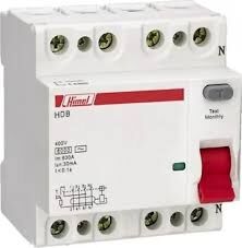 HDB3VR480SC HİMEL KAÇAK AKIM KORUMA 4X80A 30MA