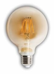 CT-4286 6W RUSTİK LED G90 GLOP AMPUL (E27)(AMBER)