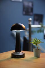 CT-8428 LİZBON ŞARJLI MASA LAMBASI (SİYAH)