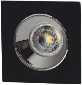 CT-5053 JAGUAR KARE SPOT ( SİYAH KASA-PLATİN )