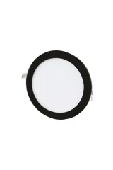 CT-5129B 18W SLİM PANEL (SİYAH KASA)( 6400 K) (BEYAZ)