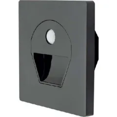 CT-5170SB 1W SENSÖRLÜ LEDLİ KORİDOR ARMATÜRÜ SİYAH KASA(BEYAZ)