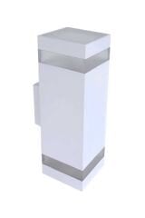 ACK LED DUVAR ARMATÜRÜ 18W KARE BEYAZ KASA BUTONLU