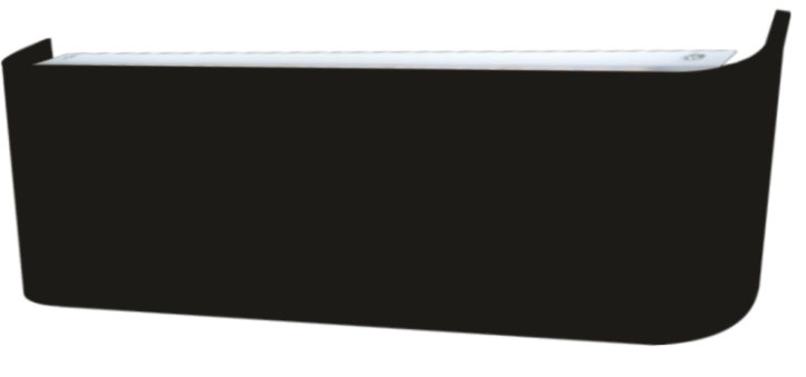 CT-5213S 12W PENGUEN LED APLİK ( SİYAH KASA )