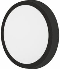CT-5235G 18W SIVA ÜSTÜ LED PANEL (SİYAH KASA)( 3200 K)(YUVARLAK)