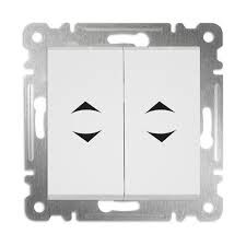 57001026 MAKEL KAREA BEYAZ İKİLİ VAVİEN MODÜL+KAPAK