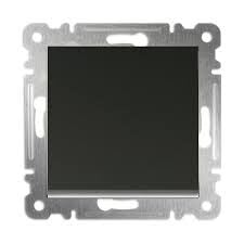 57054001 MAKEL KAREA SİYAH ANAHTAR MODÜL+TUŞ