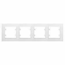 56001704 MAKEL KAREA BEYAZ ÇERÇEVE 4 LÜ