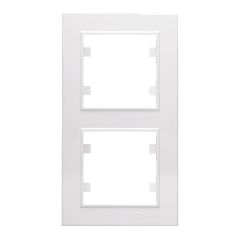 56001707 MAKEL KAREA BEYAZ  ÇERÇEVE 2 Lİ DİKEY