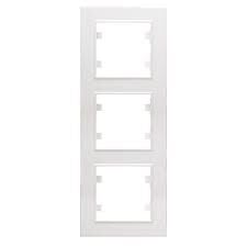 56001708 MAKEL KAREA BEYAZ  ÇERÇEVE 3 LÜ DİKEY