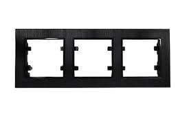 86111703 MAKEL KAREA LİNE SİYAH ÇERÇEVE 3 LÜ