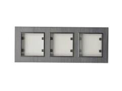 86280703 MAKEL KAREA LİNE FÜME ÇERÇEVE 3 LÜ