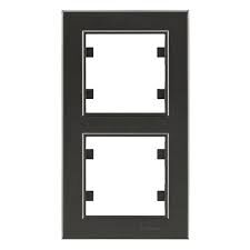 86280707 MAKEL KAREA LİNE FÜME ÇERÇEVE 2 Lİ DİKEY