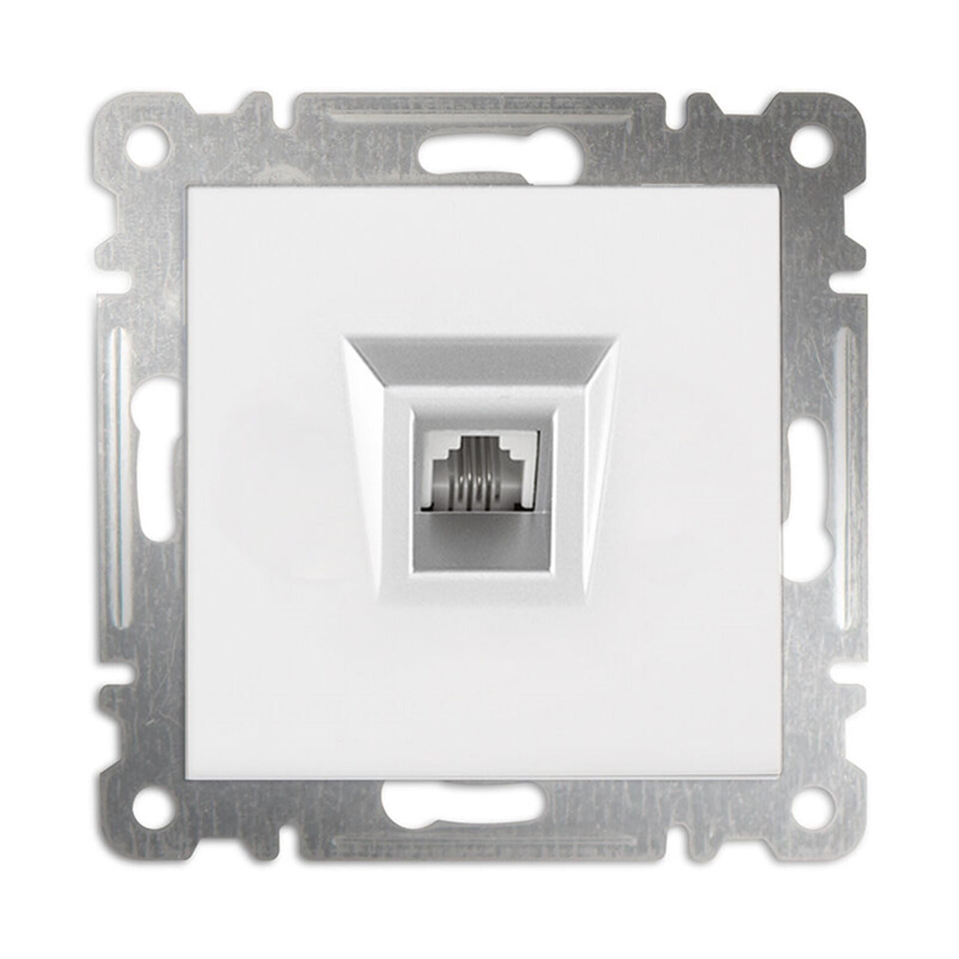 57001014 MAKEL KAREA BEYAZ NÜMERİS RJ11 MODÜL+KAPAK