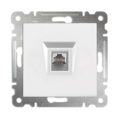 57001014 MAKEL KAREA BEYAZ NÜMERİS RJ11 MODÜL+KAPAK