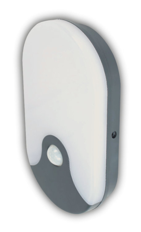 CT-7093 12W SIVA ÜSTÜ LED ARMATÜR SENSÖRLÜ ( 4000K )