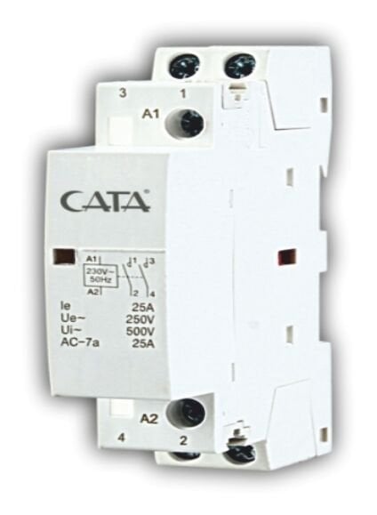CT-9183 MODÜLER AYDINLATMA KONTAKTÖRÜ (25 AMPER)
