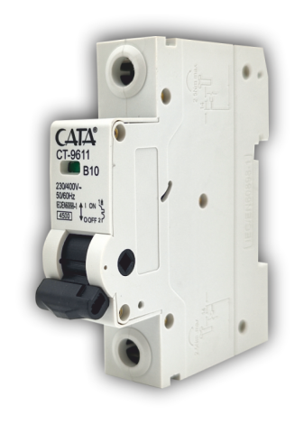 CT-9611 10 AMPER SİGORTA ( B TİPİ / MONOFAZE / 4.5 kA )