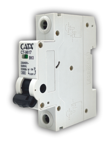 CT-9617 63 AMPER SİGORTA ( B TİPİ / MONOFAZE / 4.5 kA )
