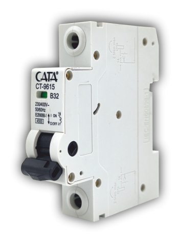 CT-9615 32 AMPER SİGORTA ( B TİPİ / MONOFAZE / 4.5 kA )