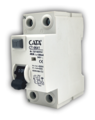 CT-9641 40 AMPER KAÇAK AKIM RÖLESİ ( 300 mA /  MONOFAZE / 6 kA )