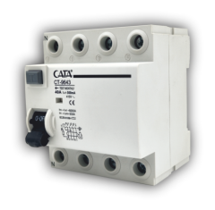 CT-9643 40 AMPER KAÇAK AKIM RÖLESİ ( 300 mA / TRİFAZE / 6 kA )