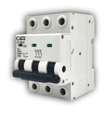 CT-9632 32 AMPER SİGORTA ( C TİPİ / TRİFAZE / 4.5 kA )
