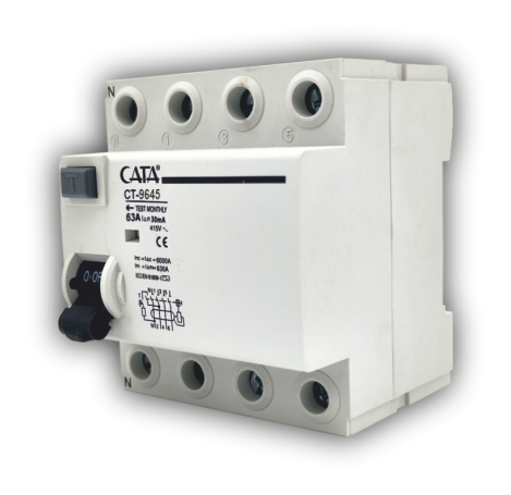 CT-9645 63 AMPER KAÇAK AKIM RÖLESİ ( 300 mA / TRİFAZE / 6 kA )
