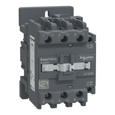 LC1E50M5 SCHNEİDER KONTAKTÖR 22KW 50A 1NA+1NK 220V