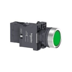 XA2EW33M1 SCHNEİDER YAYLI BUTON YEŞİL 1NA 230V