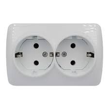 504-010200-907 ALSU BEYAZ S.Ü 2 Lİ TOP. PRİZ