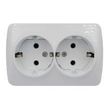 504-010200-907 ALSU BEYAZ S.Ü 2 Lİ TOP. PRİZ